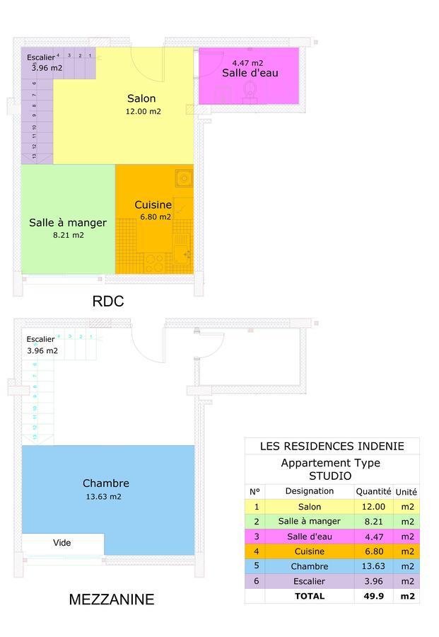 Residences Indenie Abidjan Bagian luar foto